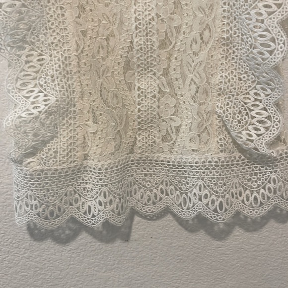 Zara White Crochet top - Picture 3 of 6